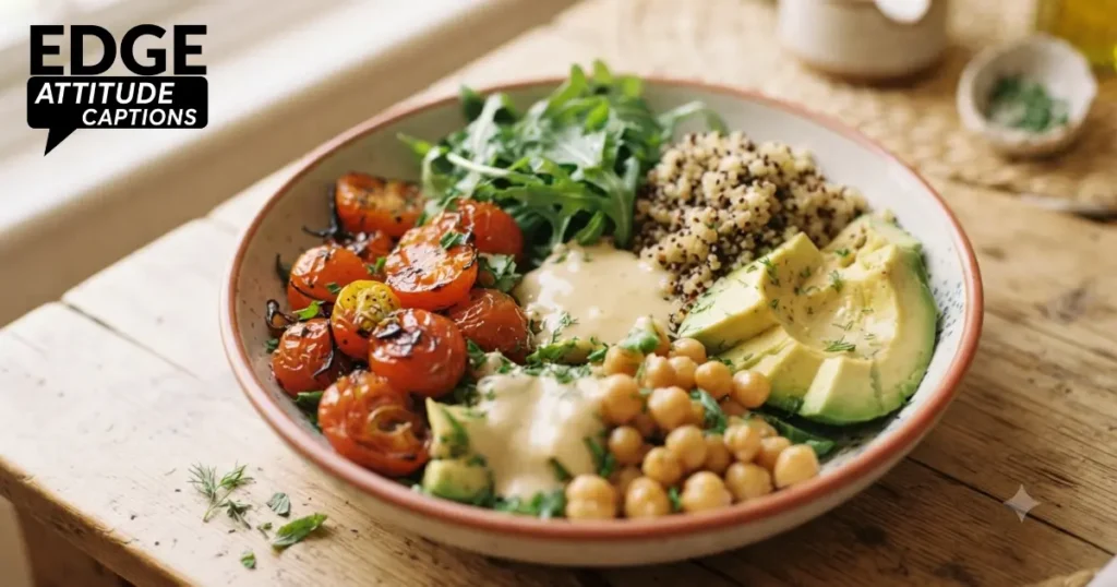 simple lunch captions photo