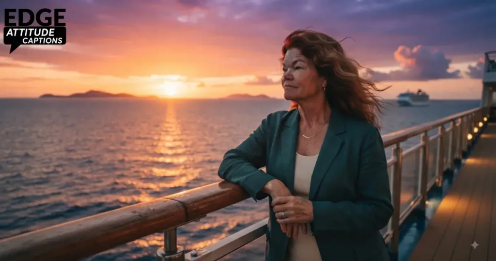 cruise ocean view captions photo