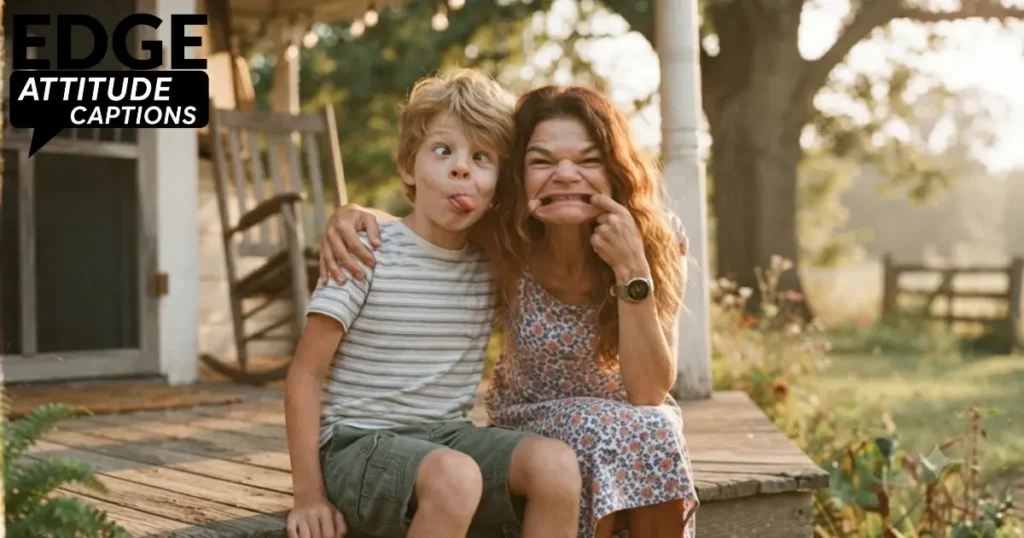 funny brother and sister captions photo