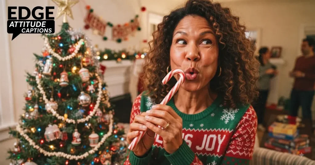 funny family christmas captions