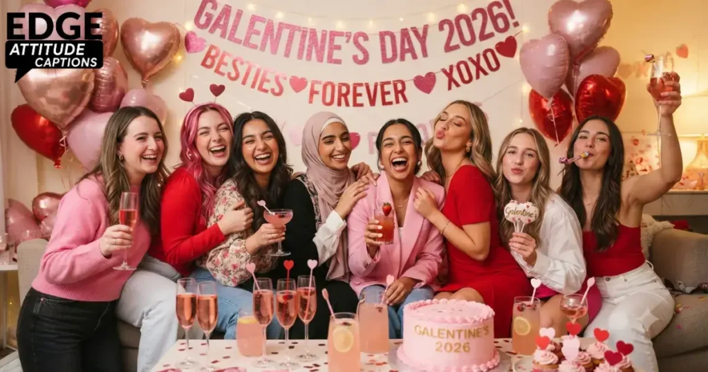 valentines day 2026 friends captions photo