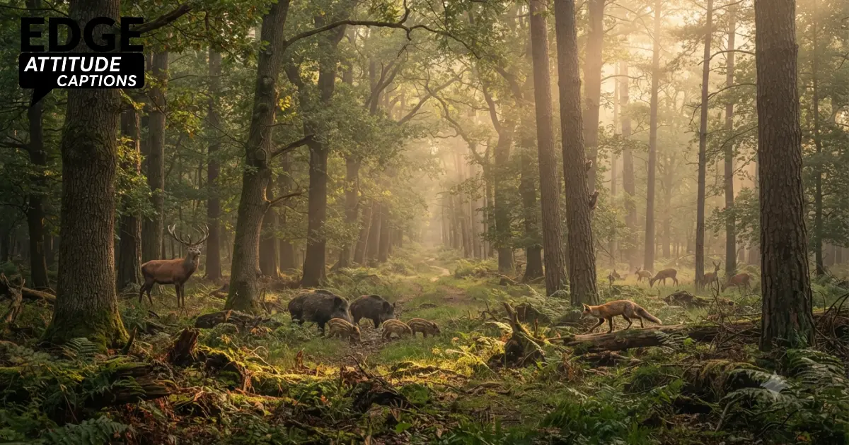 wildlife day captions for Instagram photo