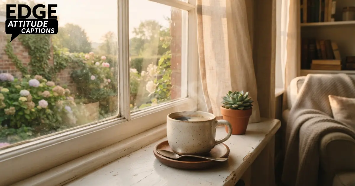 good morning captions for Instagram photo