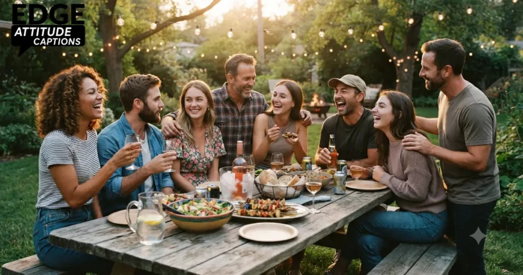 labor day get together captions photo