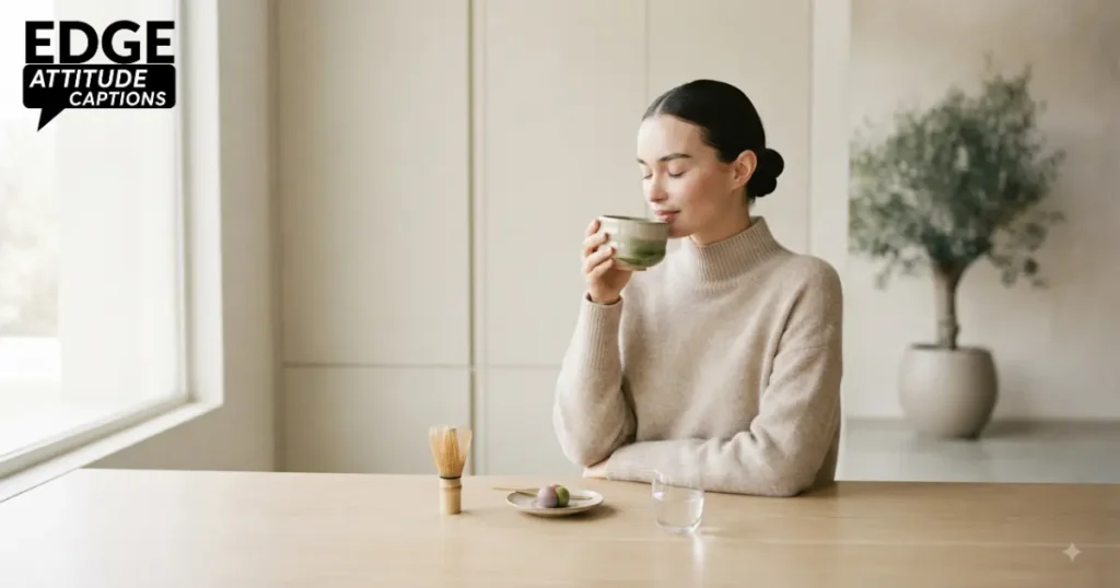 clean girl skincare captions photo