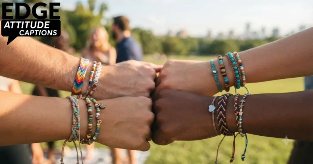short friendship day captions photo